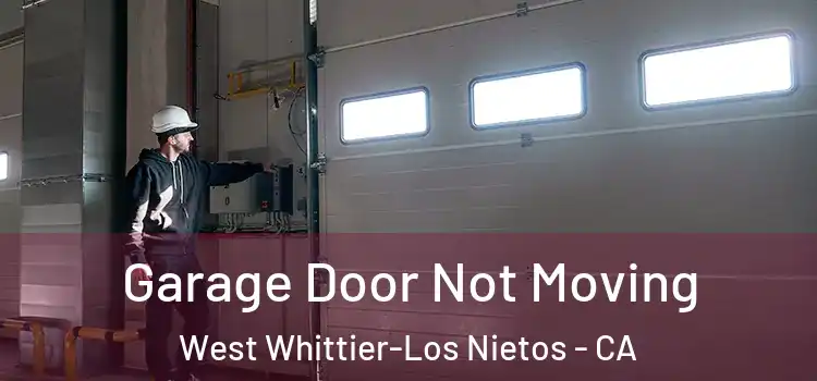  Garage Door Not Moving West Whittier-Los Nietos - CA