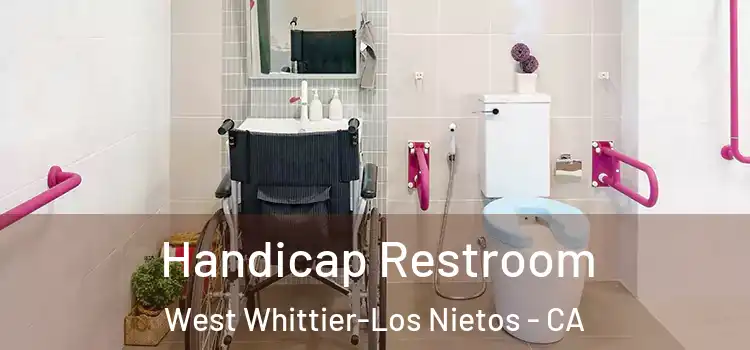 Handicap Restroom West Whittier-Los Nietos - CA
